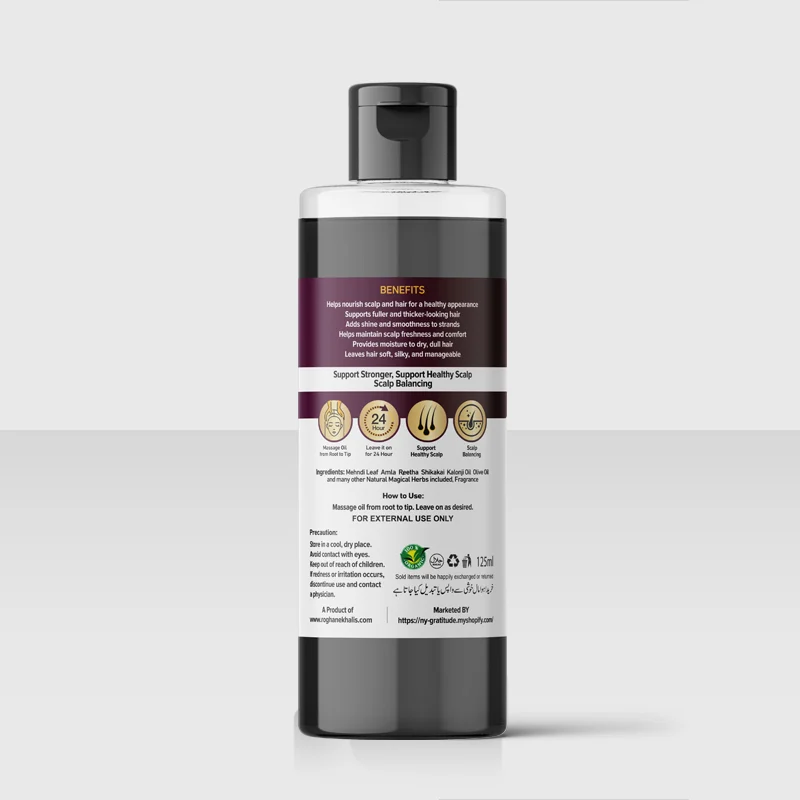Stop Hair Fall & Hair Growth Oil - Image 2